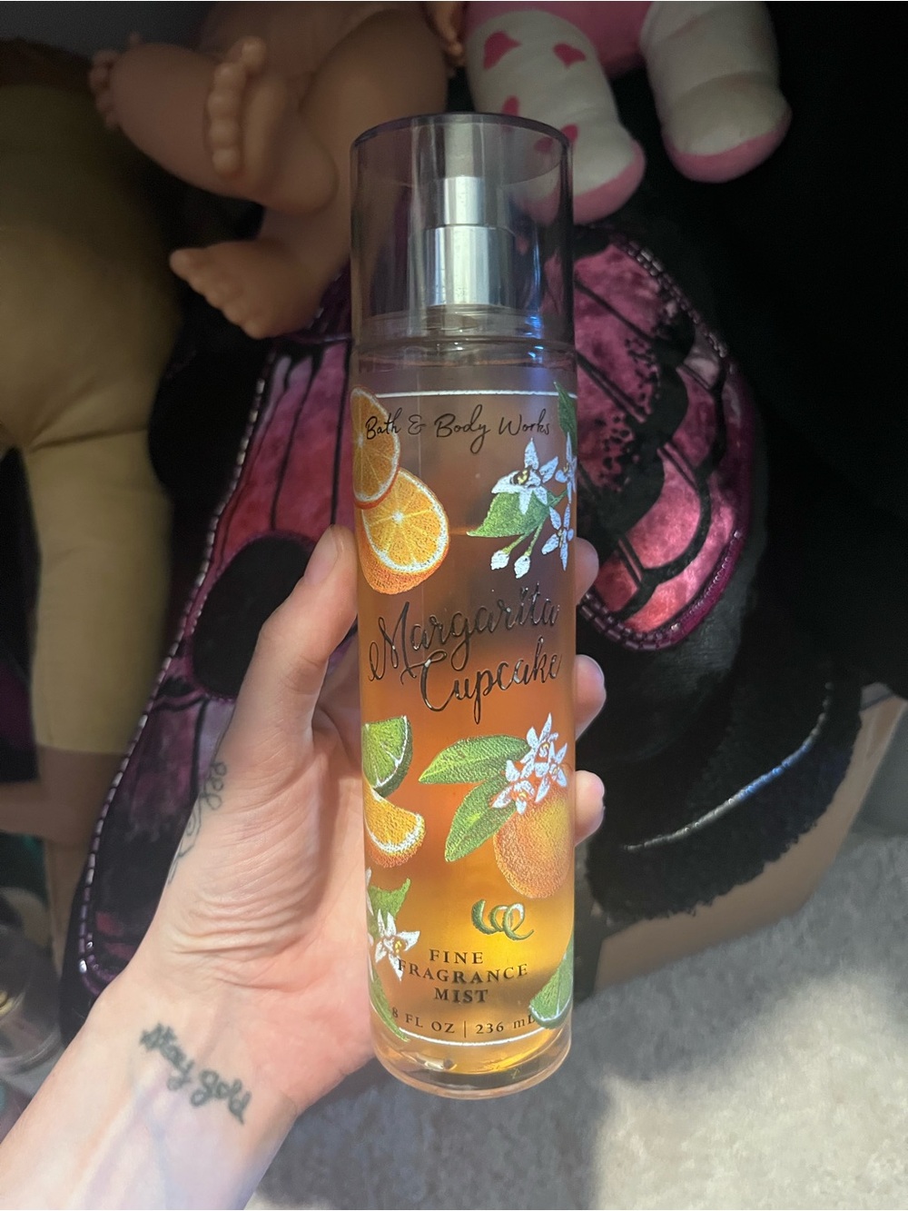 Bath & Body Works Margarita Cupcake Fine Fragrance Mist - Orange